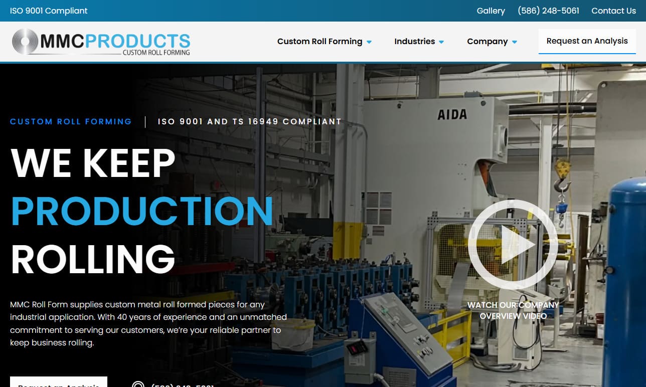 MMC Roll Form MMC Roll Form